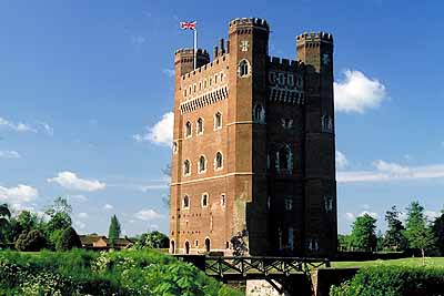 General view of late medieval castle. Location: ENG, Lincolnshire , The Witham Valley, Tattershall, Tattershall Castle. [ref. to #135.012]