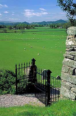 View from village church, towards Nether Largie. Location: SCO, Argyll & Bute , Argyll, Kilmartin, Kilmartin. [ref. to #175.029]