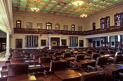 State of Texas Capitol, House of Representatives Chamber. Location: TX, Travis County, Austin. [ref. to #208.051]