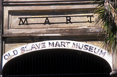 The Old Slave Mart. Location: SC, Charleston County, Charleston Area, City of Charleston, Downtown Historic District. [ref. to #258.035]