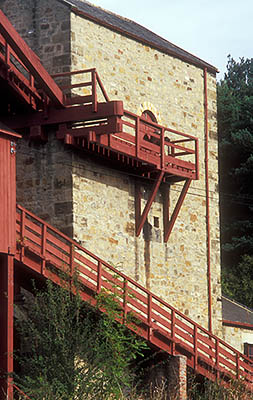 ENG: Northumbria Region, Durham, Beamish, The North of England Open Air Museum, The Colliery, The winding engine house [Ask for #262.330.]