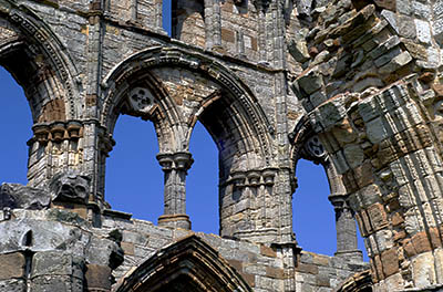 ENG: Yorkshire & Humberside Region, North Yorkshire, North Yorkshire Coast, Whitby, Whitby Abbey (EH), Ruinous 11th c. monastery [Ask for #270.143.]