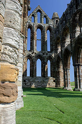 ENG: Yorkshire & Humberside Region, North Yorkshire, North Yorkshire Coast, Whitby, Whitby Abbey (EH), Ruinous 11th c. monastery [Ask for #270.145.]