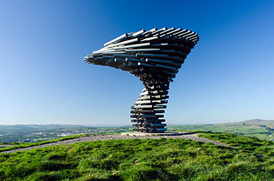 ENG: The Northwest Region, Lancashire, The Pennines, Burnley Borough, Burnley Moors, The Singing Ringing Tree Panopticon [Ask for #270.284.]