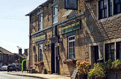 ENG: Yorkshire & Humberside Region, West Yorkshire, Bradford Borough, Haworth, Haworth Moors, The Wuthering Heights Inn, in the moor-top village of Stanbury [Ask for #270.320.]