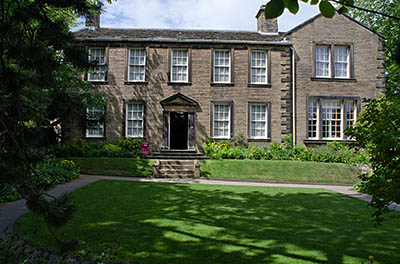 ENG: Yorkshire & Humberside Region, West Yorkshire, Bradford Borough, Haworth, Bronte Parsonage Museum, Front view [Ask for #270.409.]