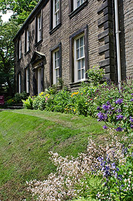 ENG: Yorkshire & Humberside Region, West Yorkshire, Bradford Borough, Haworth, Bronte Parsonage Museum, Viewed from the front [Ask for #270.413.]