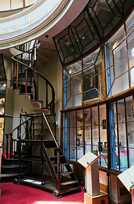 ENG: Yorkshire & Humberside Region, North Yorkshire, North Yorkshire Coast, Scarborough City, The Rotunda Museum, Geology museum at town center designed by William Smith (1829). Interior. [Ask for #270.518.]