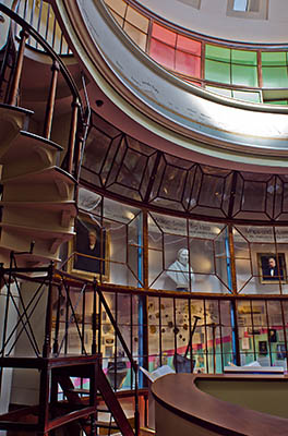 ENG: Yorkshire & Humberside Region, North Yorkshire, North Yorkshire Coast, Scarborough City, The Rotunda Museum, Geology museum at town center designed by William Smith (1829). Interior. [Ask for #270.521.]