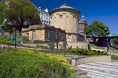 ENG: Yorkshire & Humberside Region, North Yorkshire, North Yorkshire Coast, Scarborough City, The Rotunda Museum, Geology museum at town center designed by William Smith (1829). [Ask for #270.522.]