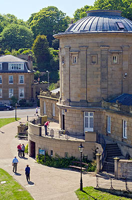 ENG: Yorkshire & Humberside Region, North Yorkshire, North Yorkshire Coast, Scarborough City, The Rotunda Museum, Geology museum at town center designed by William Smith (1829). [Ask for #270.527.]