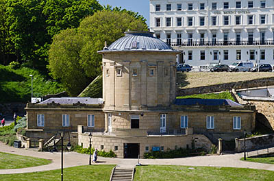 ENG: Yorkshire & Humberside Region, North Yorkshire, North Yorkshire Coast, Scarborough City, The Rotunda Museum, Geology museum at town center designed by William Smith (1829). [Ask for #270.531.]